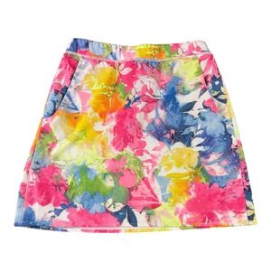 Ralph Lauren Golf Womens XS Skirt Floral Activewear Athleisure Skort Pickleball